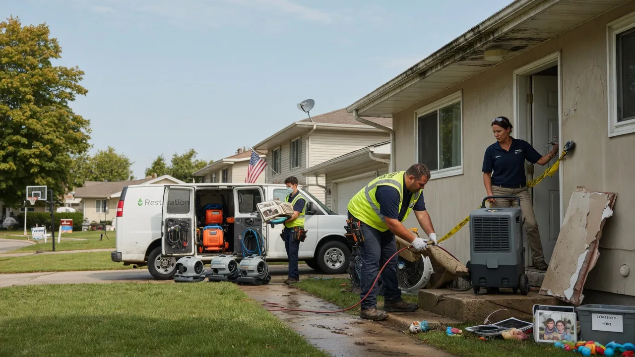 Water Damage Restoration in Minersville, PA near me